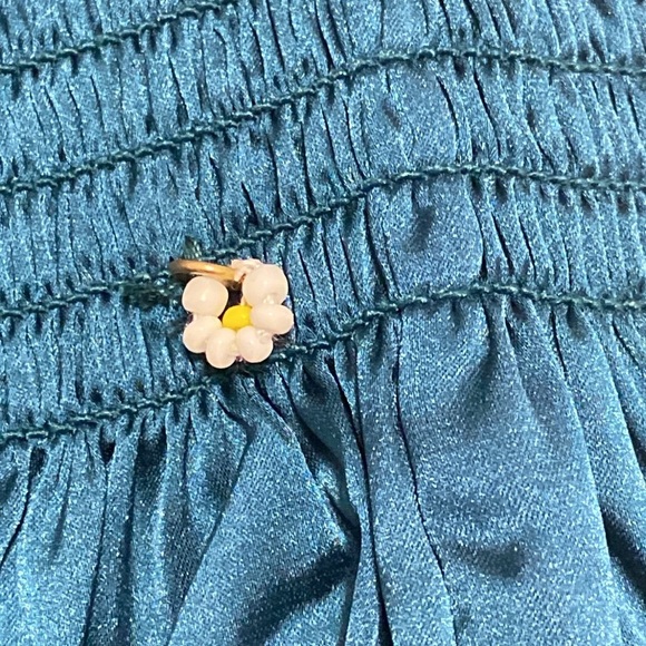 Natural Life NWT teal green satin shorts size L/XL - Picture 5 of 12